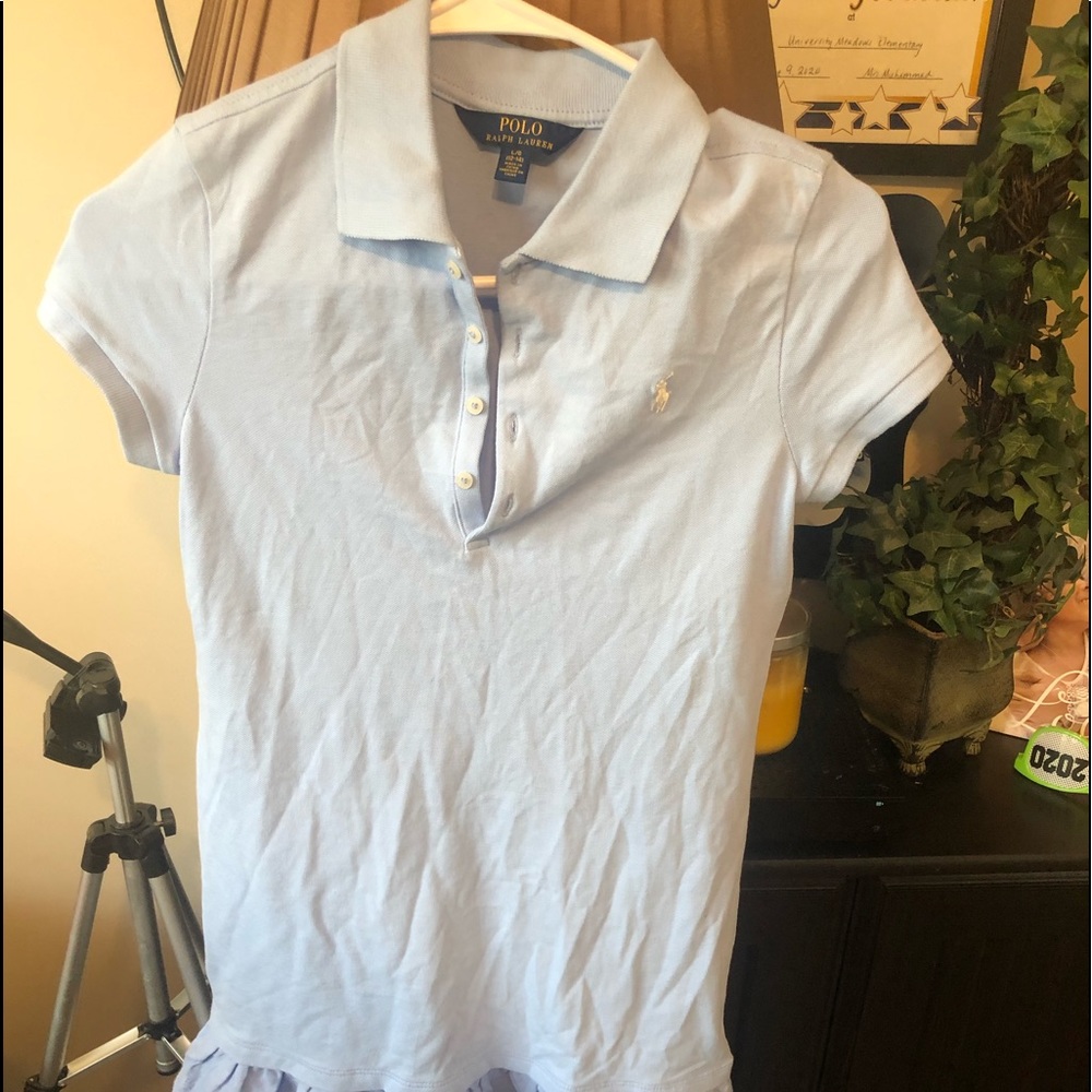 Baby blue Polo dress
